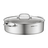 SUPOR (SUPOR) 304 stainless steel multi-purpose fish steaming pot 6.3L deepened large capacity visible pot lid open fire electric ceramic stove universal