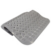 Hasdick PVC anti-slip mat gray 35*70cm anti-fall bathroom floor mat anti-slip wear-resistant floor mat HK-430