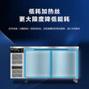 Haier Freezer Commercial Preservation Workbench Frozen Kitchen Catering Refrigerator Beef and Mutton Quick Freezer Operating Table Back Kitchen Water Bar Stainless Steel Freezer Sea Breeze Deluxe Model True Air Cooling Frost-free Level 1 Energy Efficiency Full Freezing 1.8 Meters