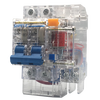 DZ47LE63A transparent leakage protection circuit breaker air switch 2P220V small C45 leakage protection 1P+N 40A