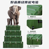 Huiyunxing rotational molding box equipment box empty box material equipment cabinet combat preparation box outdoor portable trolley box 590*420*310