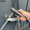 LXWMZJ brand/original minimalist four-function four-outlet piano button design shower head gun gray hot and cold style