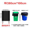 Garbage bag 20 liters extra large bucket hotel black thickened large sanitation large capacity increased bag wholesale school extra large 90*110 extra thick (full box of 500)