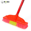 Lingxiang long-handled hard-bristled brush for bathroom, bathroom, toilet floor brush, floor brush, kitchen brush, wall brush and floor brush