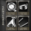 Zhenzao complete set of dumpling-making artifacts, German-style dumpling-making artifacts, household new dumpling-making tools, handmade small dumplings, SUS304 stainless steel - healthier for food, dumpling-making artifacts (one press to close/one to close and open)