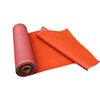 Fire retardant silicon titanium cloth alloy industrial flame retardant high temperature resistant soft-connected fiberglass cloth waterproof silicone cloth fire blanket red 1 meter wide 0.35mm thick 50 meters