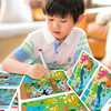 Focus training to find differences for 5-6 years old, intermediate level + children's advanced puzzle maze training mastery (2 boxes in total) children's enlightenment educational early education game to effectively improve children's observation, concentration, logical thinking ability