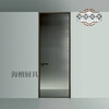 Miaopule Japan Changhong 16 extremely narrow light luxury frosted glass door wooden door bathroom door toilet door interior door bedroom door partition square meter 8mm tempered frosted glass (single glass