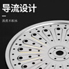 Stainless steel steaming sheet, steaming plate, steaming rack, steamer, steamer sheet, steamed bun pad, wok compartment, steaming grid, steamer, steaming grate 28cm (steamer cloth included)