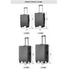 New large-capacity suitcase suitcase aluminum frame boarding code box that can be boarded on the plane brown classic checkerboard slider code box 26 inches family multi-person travel