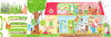 Click-to-read version of Chicken Ball’s Natural Bilingual Cognitive Illustrated Book Who’s Letter? Chicken Ball’s Great Growth Series Chinese-English bilingual picture books for children aged 0-3-6 years old Kindergarten baby early education children’s simple English enlightenment Great Growth story book