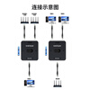 Shengwei network switch network cable Gigabit splitter 2 in 1 out/1 in 2 out plug-free switching between internal and external networks computer sharing device DRJ1221G