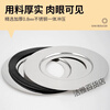 Becbas garbage disposal accessories sink drain reducer 140160180185mm reducer ring 140 turn 114304 stainless steel two Eva washers