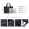 POLO business briefcase men's expandable handbag 14/15.6 inch computer bag shoulder bag gift for boyfriend