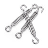 Jinggong (JINGGONG) 304 stainless steel flower basket screw tightener wire rope tensioner wire tightener turnbuckle bolt M5M6-M16 M5 (OU type)