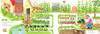 Click-to-read version of Chicken Ball’s Natural Bilingual Cognitive Illustrated Book Who’s Letter? Chicken Ball’s Great Growth Series Chinese-English bilingual picture books for children aged 0-3-6 years old Kindergarten baby early education children’s simple English enlightenment Great Growth story book