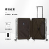 Samsonite suitcase 20-inch trolley case aluminum-magnesium alloy suitcase high-end password boarding case silver DB3