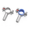 Lu Yueting stainless steel fixed buckle pipe bracket cylindrical nut clamp round pipe clamp water pipe bracket pipe clamp 25-27 M8 nut cylinder = 50MM