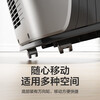 Gree (GREE) mobile air conditioner single cooling 2P with WIFI without external unit installation air conditioner all-in-one dehumidification portable window unit kitchen living room rental room vertical air conditioner 2 black lengthened to 3 meters exhaust duct