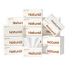 Half-curved log natural paper 5-layer thickened 18 packs of household napkins, facial tissues, toilet paper, toilet paper, whole box batch