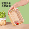 Temeiju disposable lunch box paper bowl lunch box with lid tableware packed picnic thickened lunch rice bowl camping 750 type * 10 sets