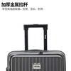 DULA side-opening multifunctional suitcase large capacity business trolley case men and women travel code box starry sky gray 20 inches