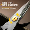 Deli household powerful scissors stainless steel multifunctional kitchen scissors civilian scissors hand tools 195mm household powerful scissors 175mmDL2614