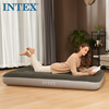 INTEX air mattress, floor air bed, lunch break air sheet, single large folding bed, outdoor 64107 vehicle bed