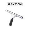 Aoyi Glass Scraper Glass Cleaner Cleaning Wiper Extended Scraper Can be Equipped with Telescopic Rod Glass Scraper (25cm)