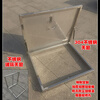 Vinoa skylight roof custom roof rainproof stainless steel roof access cover manhole floor patio access upper manhole inner diameter 500*500 outer diameter 620*620 304 stainless steel skylight