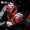Alien Monster Winter Motorcycle Gloves Waterproof Warm Genuine Leather Touch Screen Yufeng-Red Winter Model 2XL