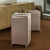 Echolac Large Capacity Square Suitcase Dynasty Trolley Suitcase Star Password Box PC142K Nutshell Brown 26 inches