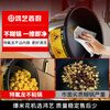 Hongyi Western Kitchen popcorn machine for commercial stalls new fully automatic rice popcorn three-in-one machine spherical butterfly-shaped corn popping machine cinema Internet celebrity small popcorn machine corn kernel raw material chain model red flat top increased size with insulation
