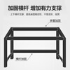 Yaoying computer desk desktop desk home writing study desk office e-sports table long table workbench HXZ15 gray wood grain 80*60*72cm reinforced version