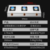 Great Wall clay pot stove, commercial three-burner, four-burner gas stove, liquefied gas, six-burner, 6-burner gas stove, multi-burner gas stove, four-burner, eight-burner gas stove, casserole stove, spicy hotpot steak, large spacing, long three-burner stove_honeycomb fire, gas tank/liquefied gas, flameout protection included