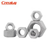 Creaby hot-dip galvanized nut hexagonal screw cap 8-level hot-dip galvanized expanded white zinc nut fastener accessories M30 1 piece 8-level hot-dip galvanized