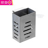 MZXM Japan imported quality wall-mounted drain chopstick holder spoon barrel chopstick cage tableware storage box kitchen hanging rack matching black double ears can be hung flat plate