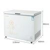 Meiling (MeiLing) Freezer 300/301 liter household large-capacity freezer refrigerated freezing conversion variable temperature cabinet horizontal first-class energy efficiency single temperature frost reduction large freezer top-opening commercial fresh-keeping cabinet BC/BD-300DT-white 300L