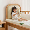 Lin's Home Splicing Bed Baby Crib Crib Side Widen and Height Guardrail Solid Wood Frame Children's Bed KN5B 0.6*2 Meters
