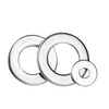 Langsiming 304 stainless steel flat washer enlarged thickened washer ultra-thin screw metal meson M3M4M5M6M8M10M12 8*20*1.5 (50 pieces)