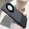 Suitable for dual color matching carbon fiber pattern Huawei mate60 mobile phone case mate60pro Kevlar mt50 embossed men's model 40pro30 matte blue color matching carbon fiber pattern Huawei Mate 60