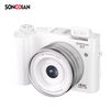 SONGDIAN DC218 digital camera student high-pixel digital entry-level camera campus high-definition mirrorless camera Mingyuebai-64 million front and rear dual cameras does not come with a memory card and cannot save photos