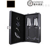 Miaopule red wine glass set portable bag gift red wine box 2 pieces 2 pieces red wine glass leather box set water 6 cups noble 450ml leather box + four-piece set