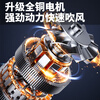 New Warrior German violent vortex wind turbine wheel fan snow blower high-power hair dryer blower lithium battery industrial artifact