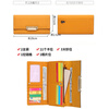 VUNIQSON long wallet for women genuine leather large capacity clutch bag fashionable folding wallet bag for mobile phone versatile hand wallet for women yellow