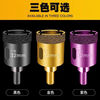 Meikejie dry drill tile hole opener marble hole drill bit vitrified brick rock slab granite special stone hole drill bit dry drill hole 45mm/4.5 cm 2 pieces golden dry drill full ceramic tile vitrified brick ceramic stone