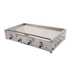 Dekebang's new stainless steel alloy high-end griddle, large oil box, hand-caught cake, egg-filled pancake, grilled cold noodles, fried rice, fried steak burger, gas 73*50 stainless steel alloy griddle plate thickness 10 mm