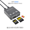 Maiheran high-speed USB3.2 camera cfexpressA/B+SD4.0+TF drone card reader auxiliary power supply Apple mobile phone tablet TYPE-C with fan 9336A read CFE-A+SD+TF card+fan