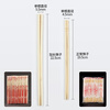 SHUANG YU Disposable Chopsticks Thick and Long 5.5 Round Chopsticks 100 Pairs Independently Packed Red Wedding Chopsticks Convenient and Hygienic Bamboo Chopsticks