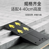 Baige step slope mat threshold curb curb slope triangular step mat car climbing uphill mat 100*15*5 black rubber and plastic model CW513680